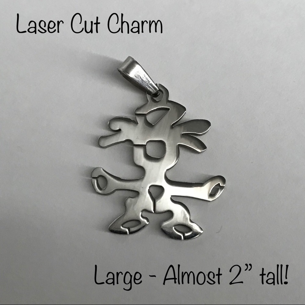 Laser Cut Dude Charm, Large